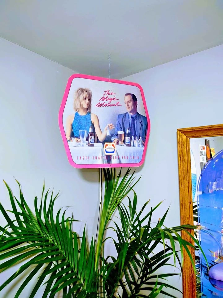 Vintage 1986 Molson Canadian Beer Ad Sign