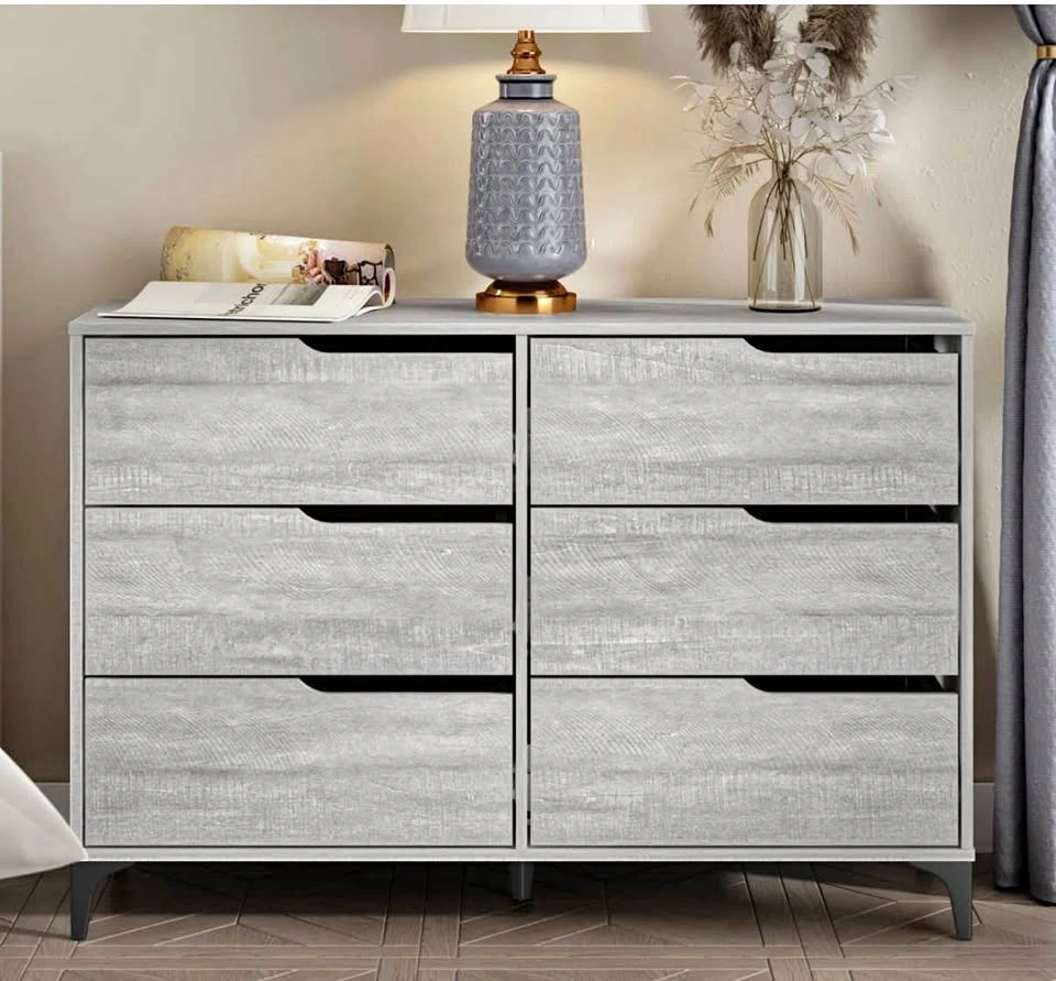 6 Drawer Double Dresser