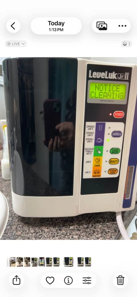 Enagic Leveluk Jr II Kangen Water Machine - Full Kit - Barely Us - photo 3