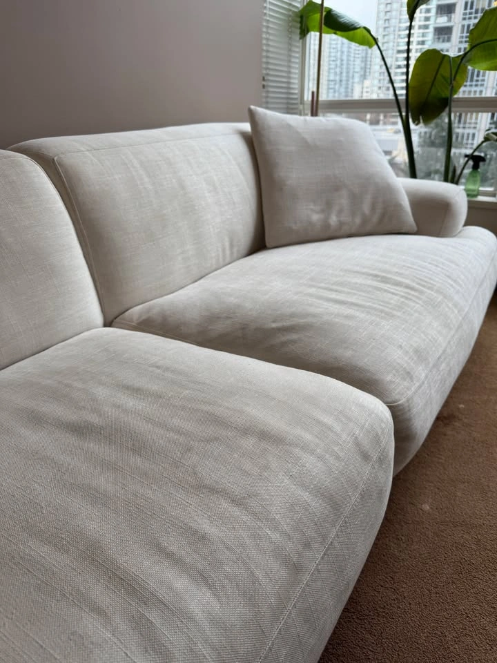 Article Abisko 91" Sofa - Quartz White - Modern Scandinavian - photo 3