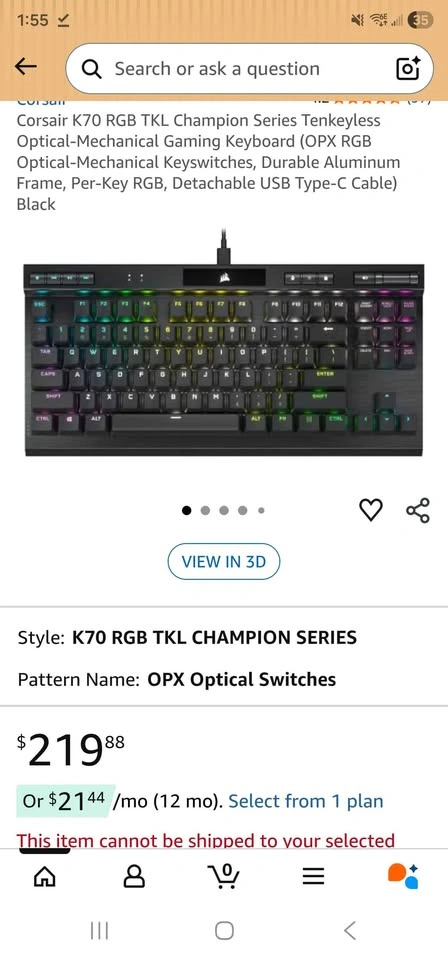 Corsair K70 RGB Pro Keyboard - photo 5