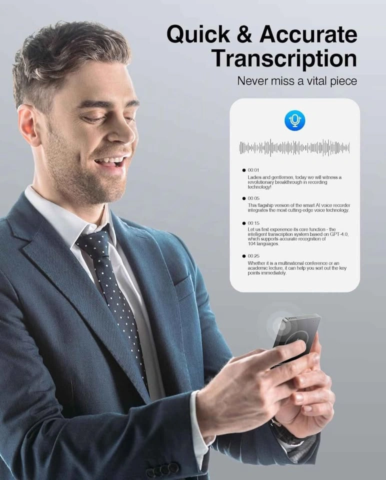 AI Voice Recorder - 64GB - photo 3