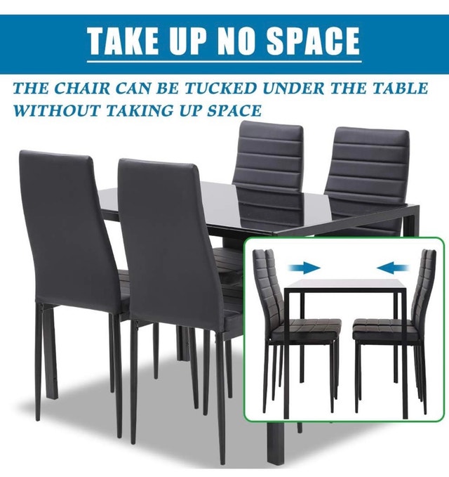 Dining Table Set with Glass Top - photo 3