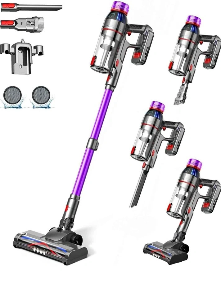 TV106S Cordless Stick Vacuum Purple - Lightly Used