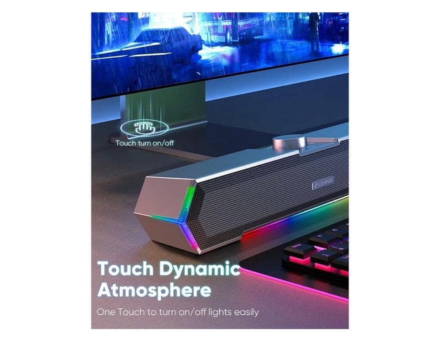 LENRUE G11 Computer Speakers for Desktop - photo 3