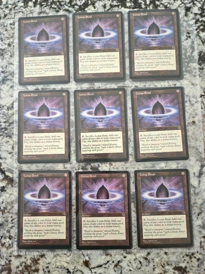 Magic the Gathering / MTG 11x Lotus Petals (TE)