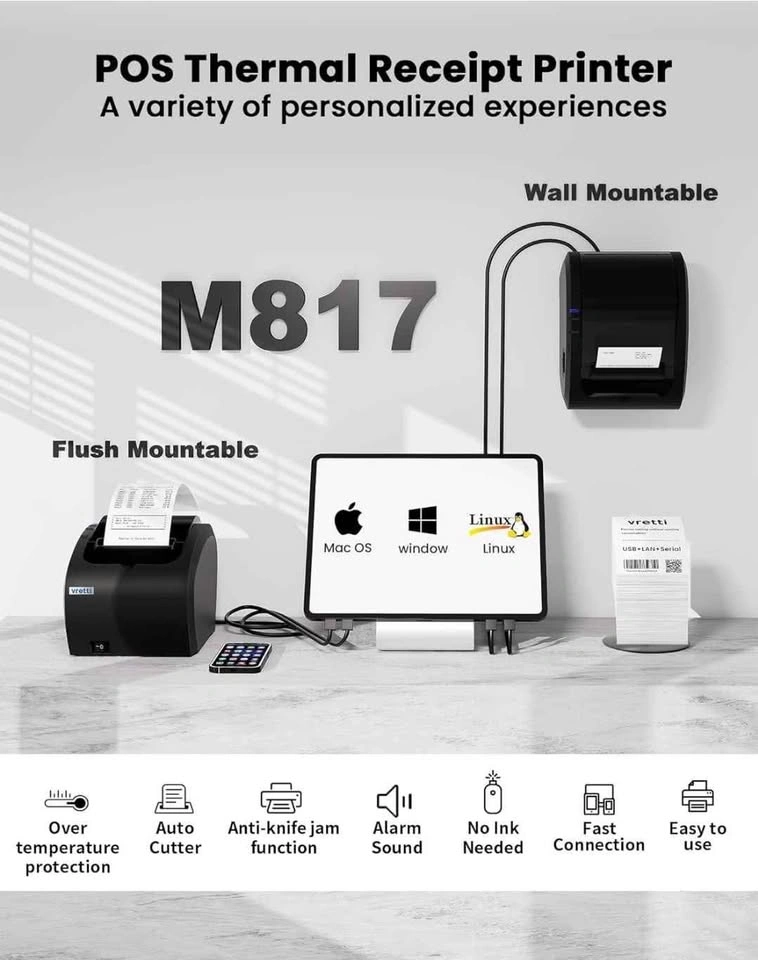 Thermal Receipt Printer - photo 4