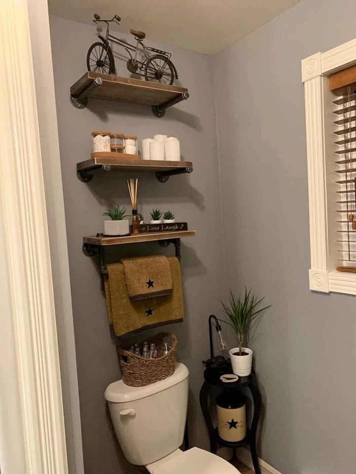 Industrial Pipe Shelving Shelves - photo 3
