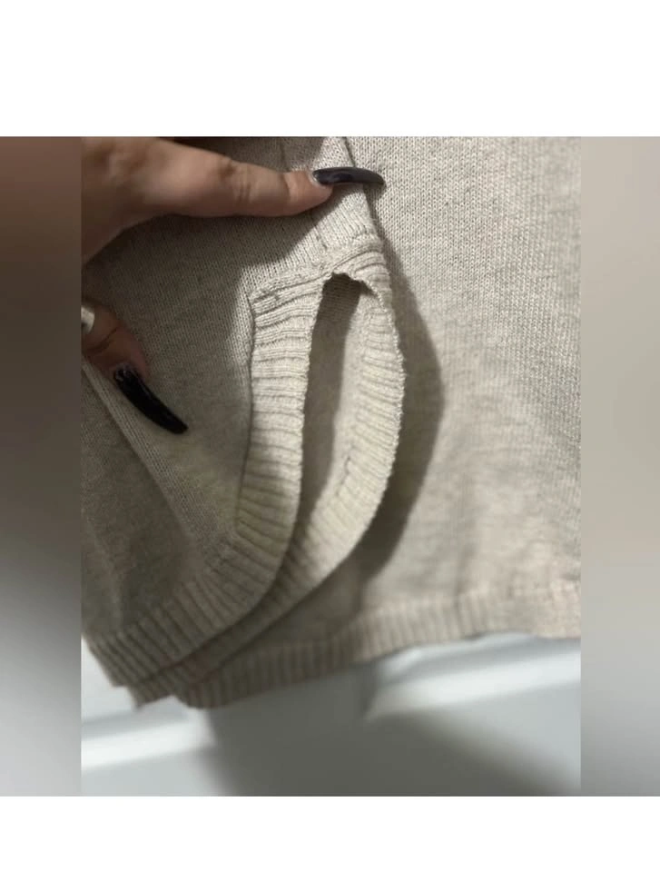 Women's Cream Sweater - photo 3