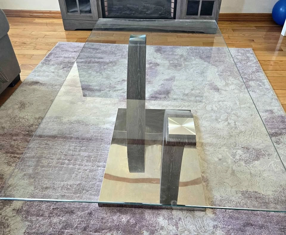 Glasstop Centre Table - Never Used
