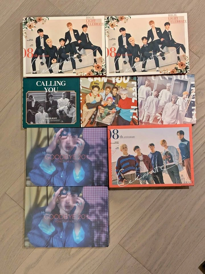 Highlight (Beast) & Yong Jun-hyung K-pop Album Bundle