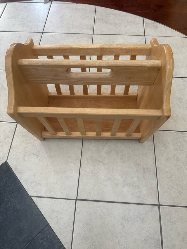 Magazine Rack handmade - photo 3