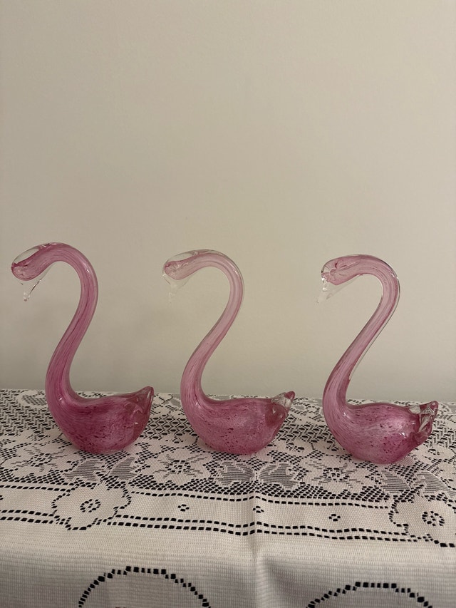 Glass Swans