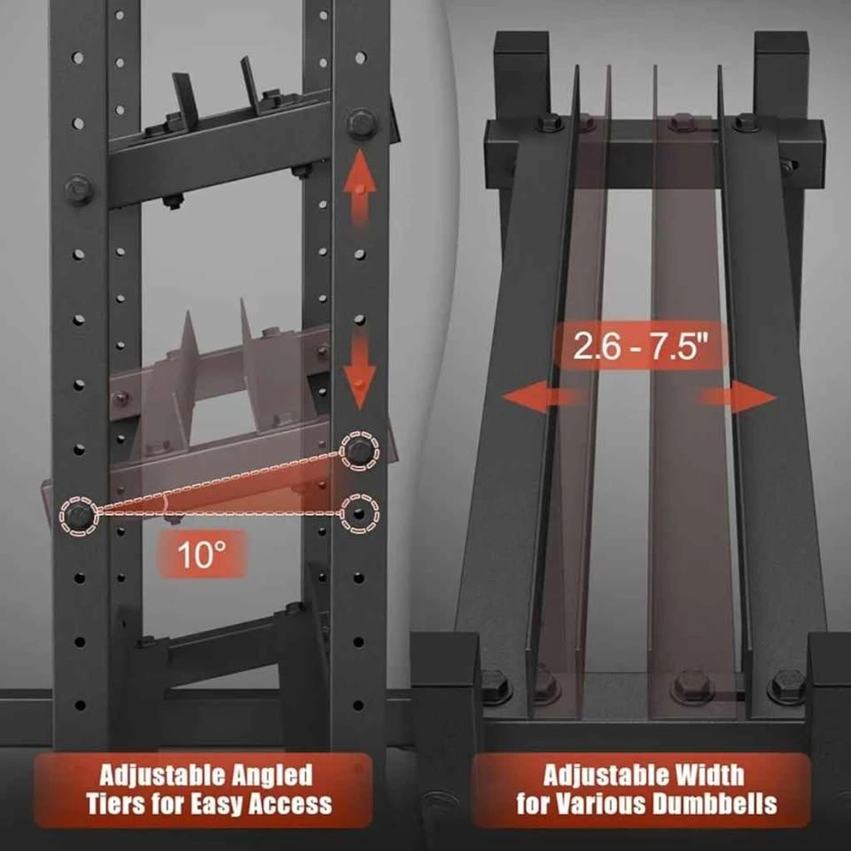 3-Tiers Dumbbell Rack Stand - photo 5