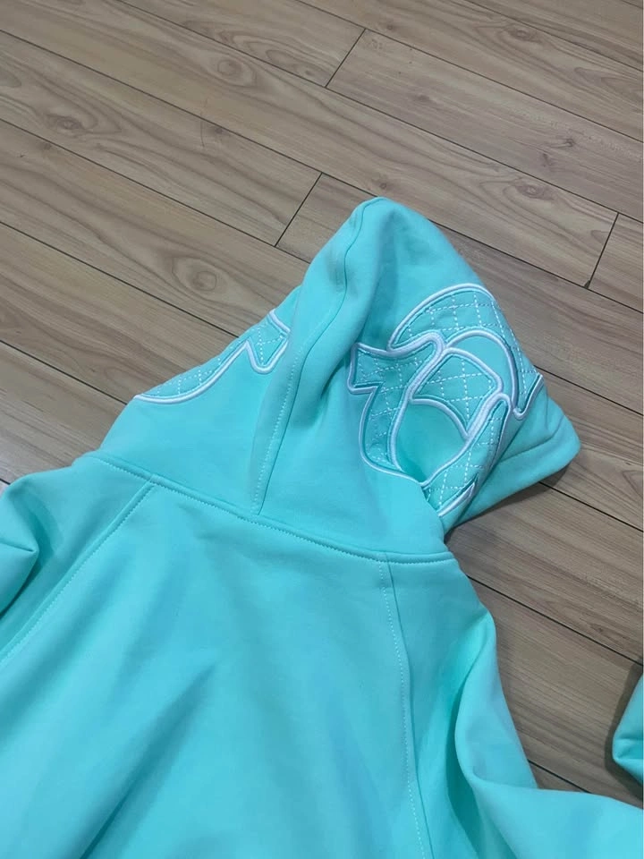 SIXPM Baby blue set Hoodie Sweatpants - photo 2