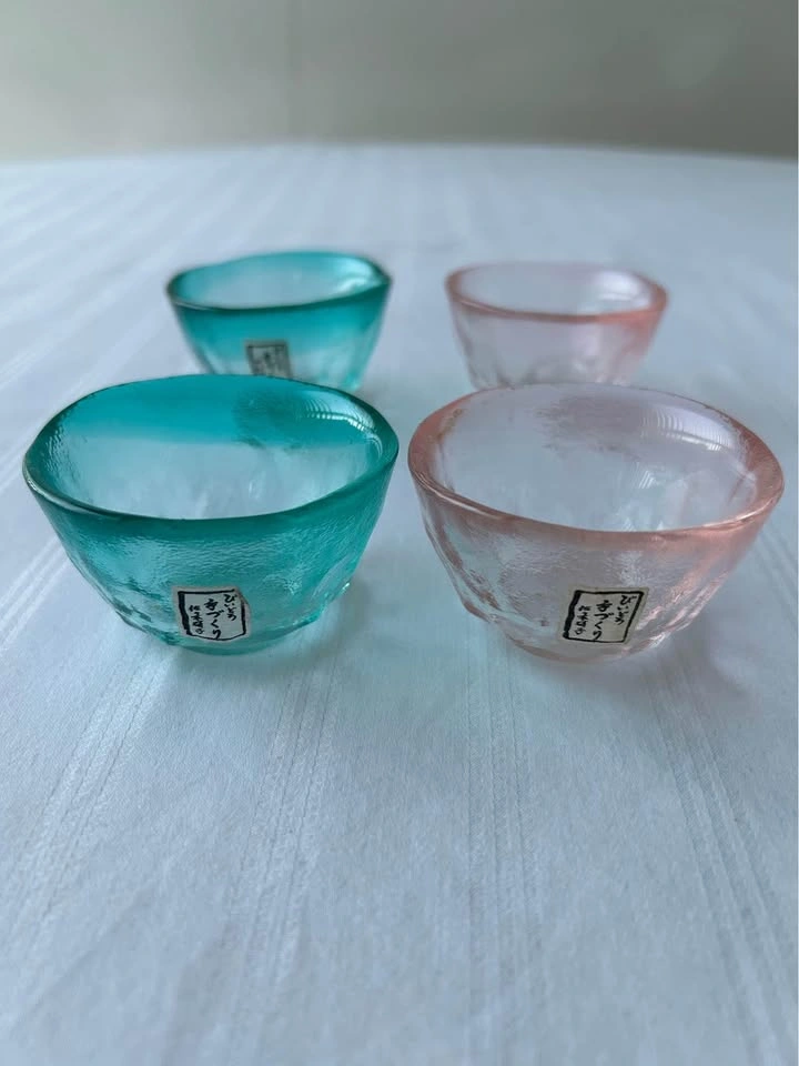 Japanese Glass Sake Cups