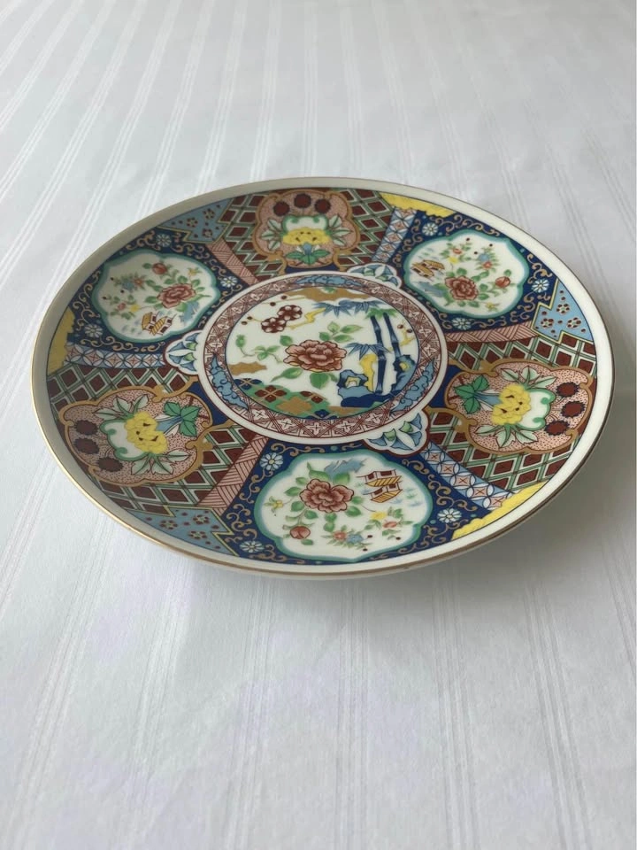 Vintage Imari Wall Plaque