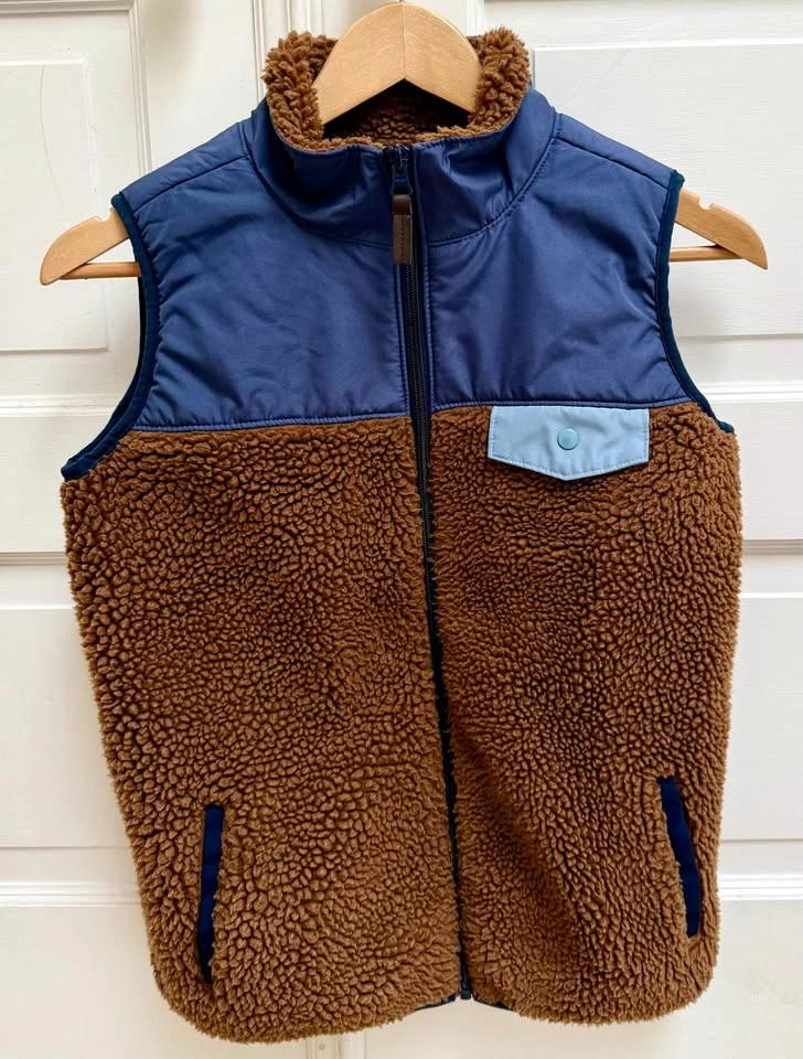 Carter's Boys Zip-Up Sherpa Vest Size 14 - photo 2