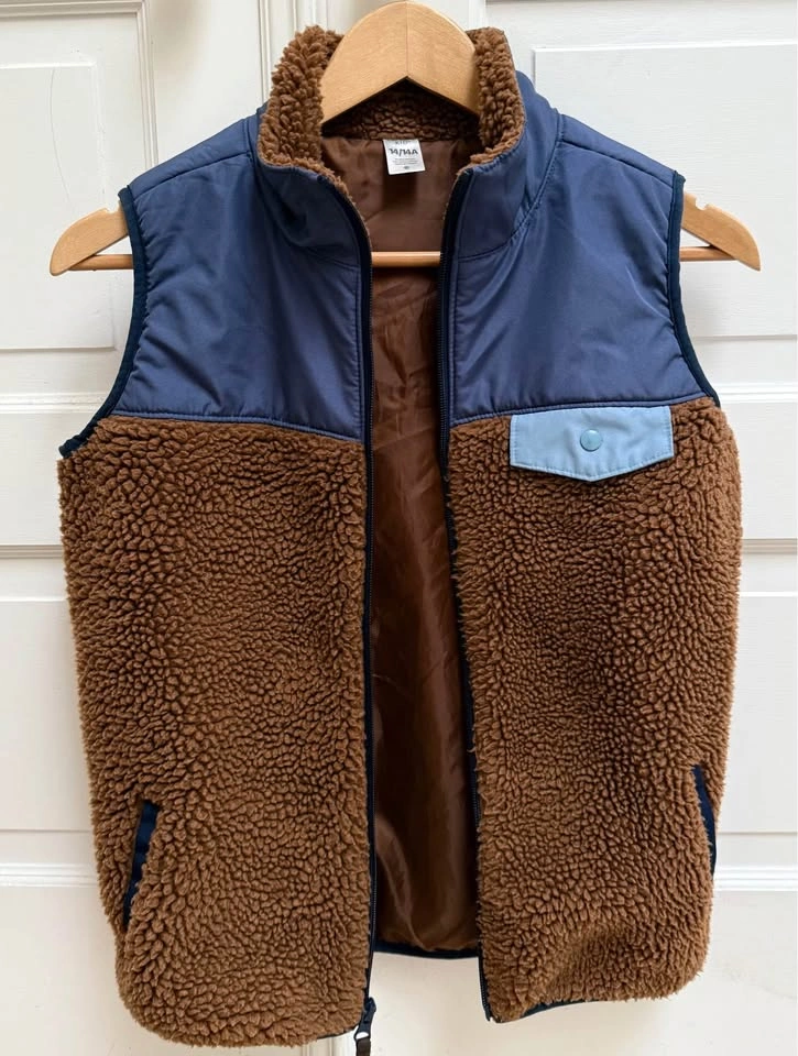 Carter's Boys Zip-Up Sherpa Vest Size 14 - photo 3