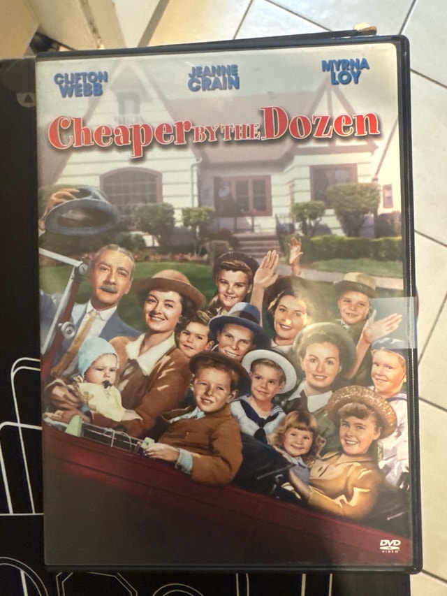 Cheaper by the Dozen (1950) - Classic Family Comedy DVD