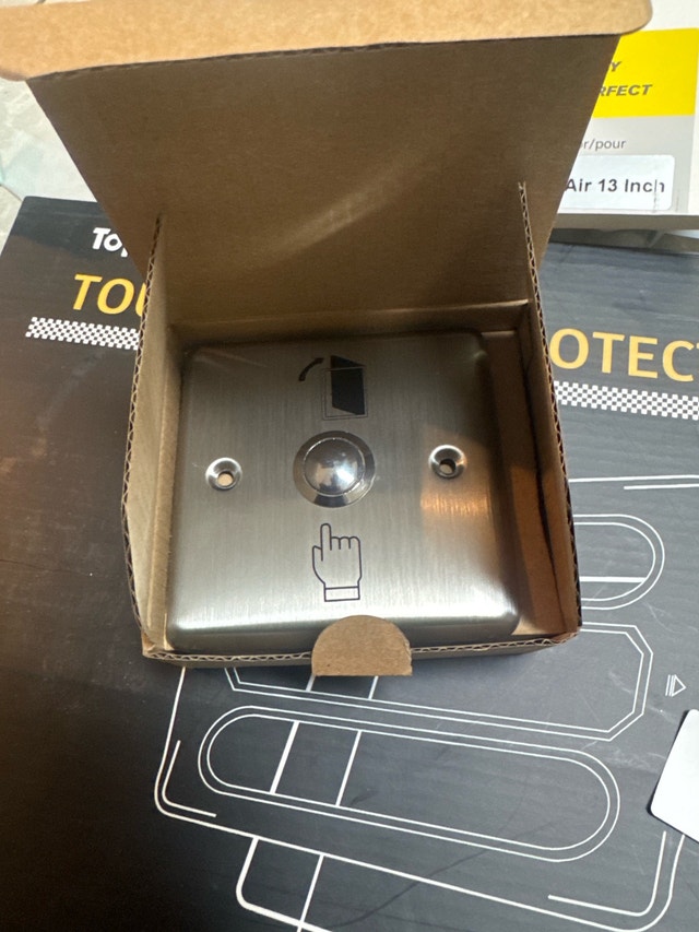Stainless Steel Push to Exit Button for Access Control - photo 3