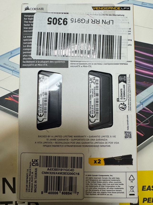 Corsair Vengeance LPX 32GB (2x16GB) DDR4 3200MHz RAM - photo 3