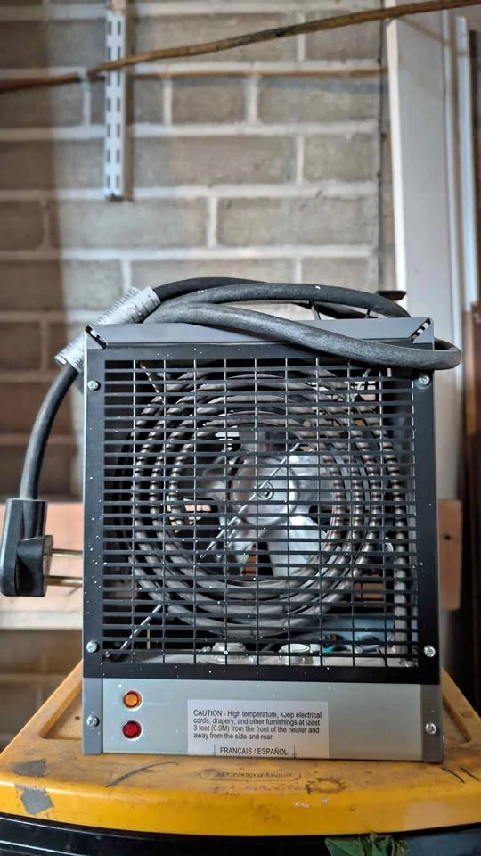 Heavy-Duty 4800W Electric Garage Heater