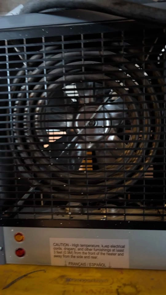 Heavy-Duty 4800W Electric Garage Heater - photo 2