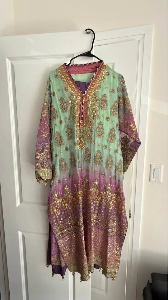 Baroque size XL Pakistani Dress