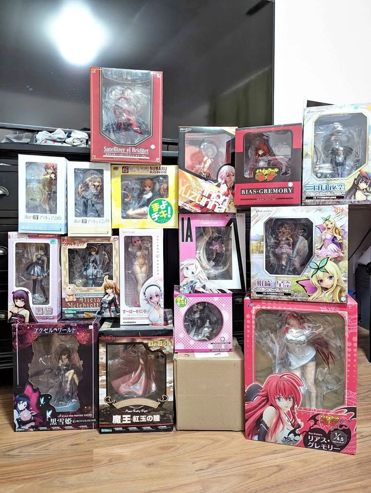 Anime Figures - Alicia, Sonico, Subaru, Freezing & More