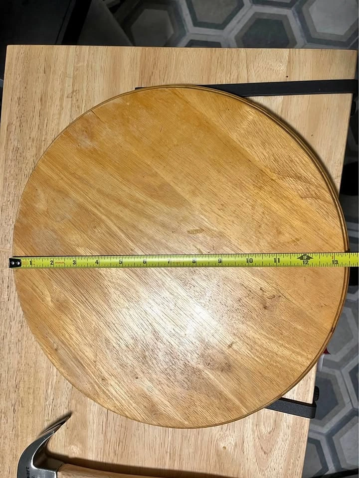 Wood lazy Susan
