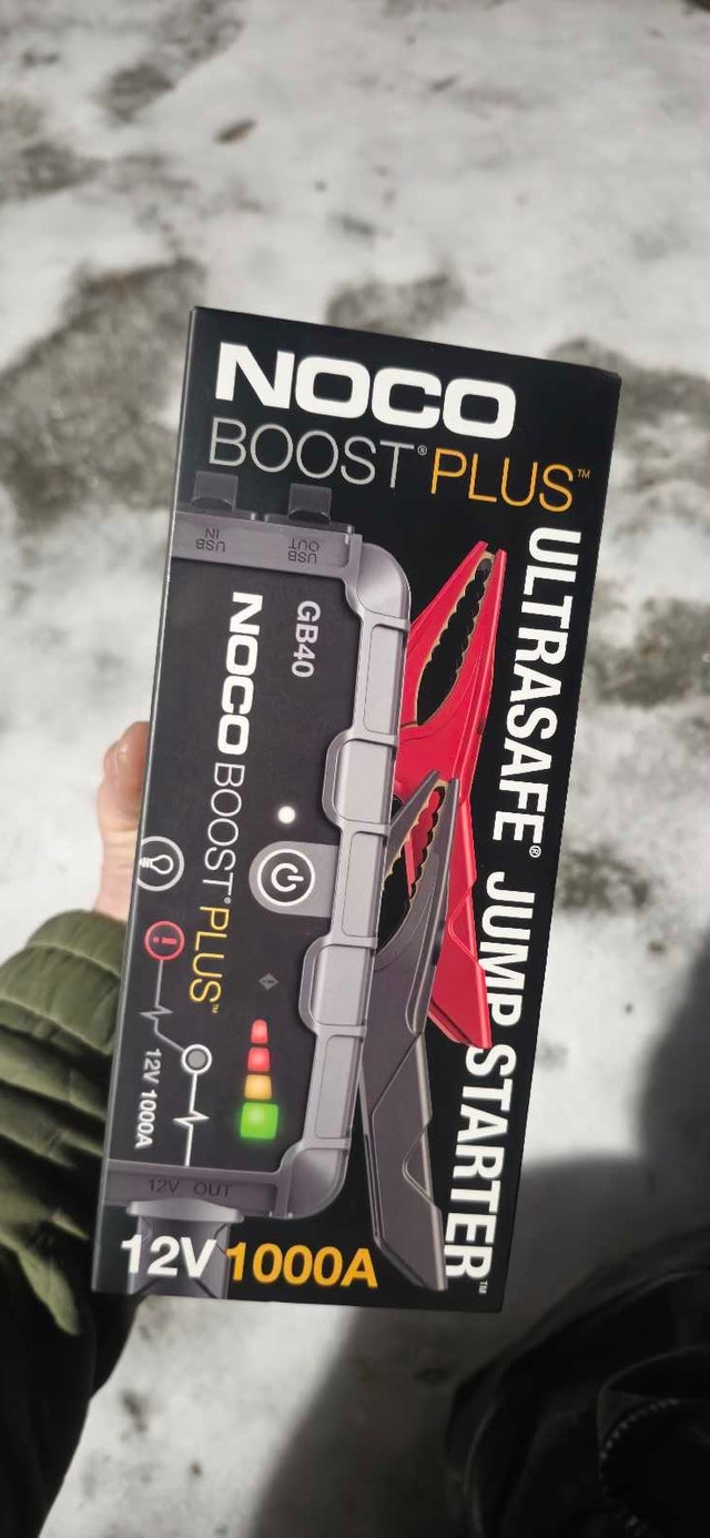 NOCO Boost Plus GB40 1000 Amp Jump Starter