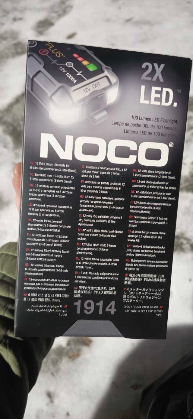 NOCO Boost Plus GB40 1000 Amp Jump Starter - photo 4