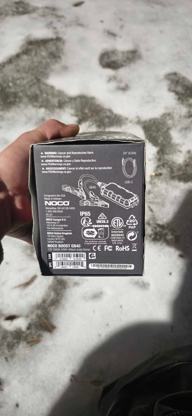 NOCO Boost Plus GB40 1000 Amp Jump Starter - photo 5