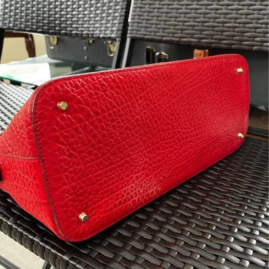 (BNWT) DKNY Satchel Bag French Grain Red - photo 2
