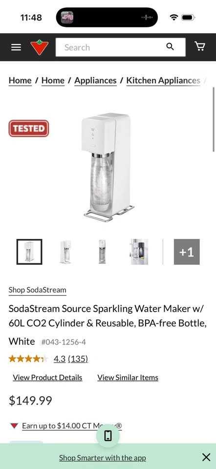 SodaStream Set with CO2 Cylinder and Bottles - photo 3