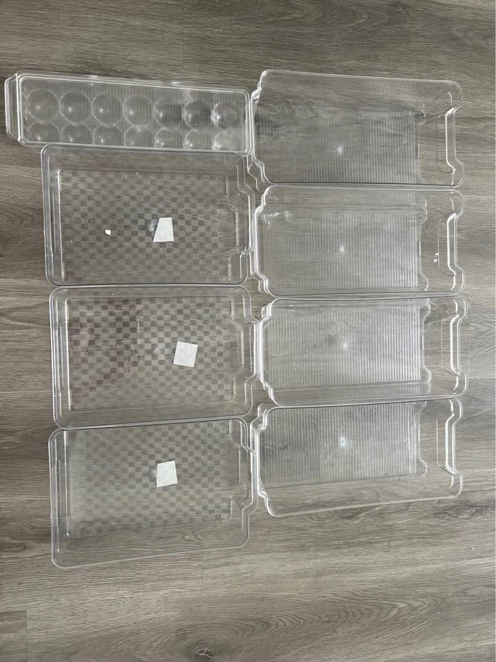Fridge/Pantry Organizers - Set of 8