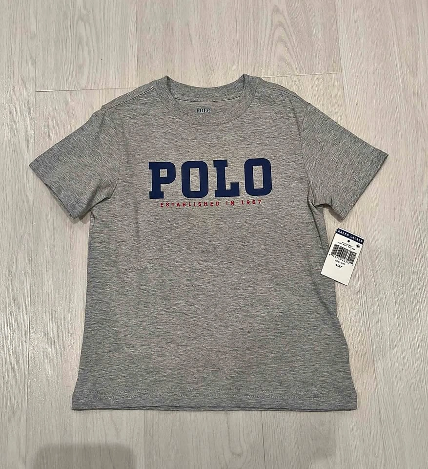 Ralph Lauren Polo Grey T-Shirt 4/4T