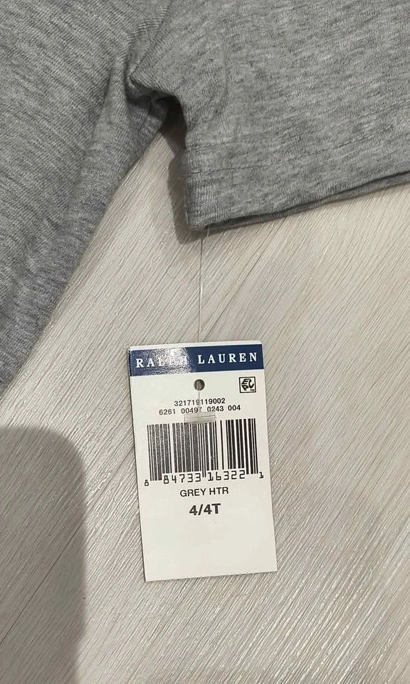 Ralph Lauren Polo Grey T-Shirt 4/4T - photo 3