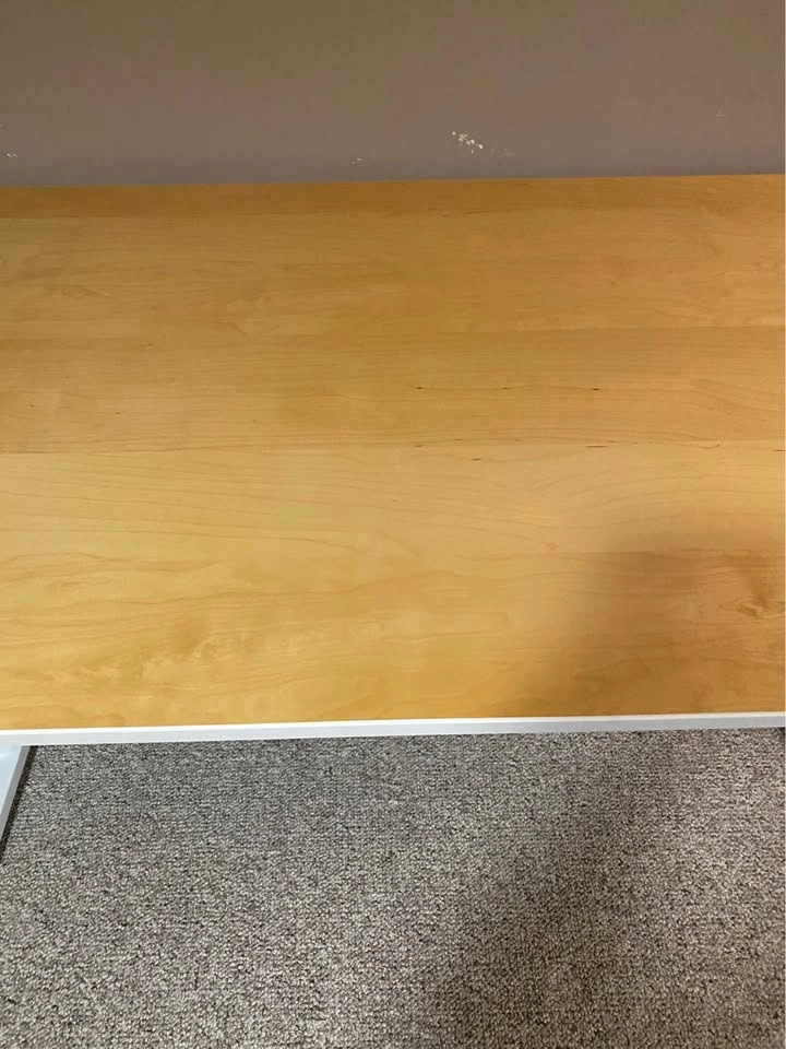 Light Wooden Style IKEA Desk (Delivery Available) - photo 3