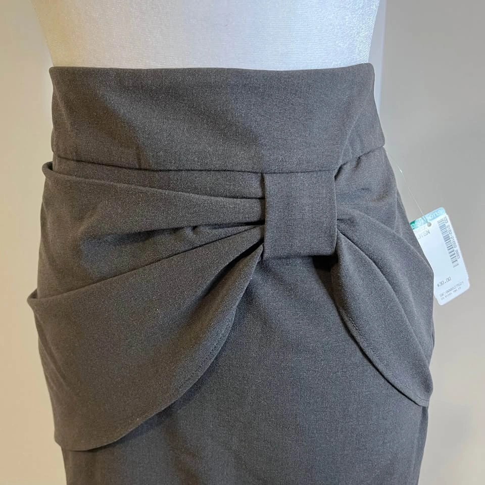 SIMONS TWIK Grey Mini Skirt NWT - Size M - photo 3