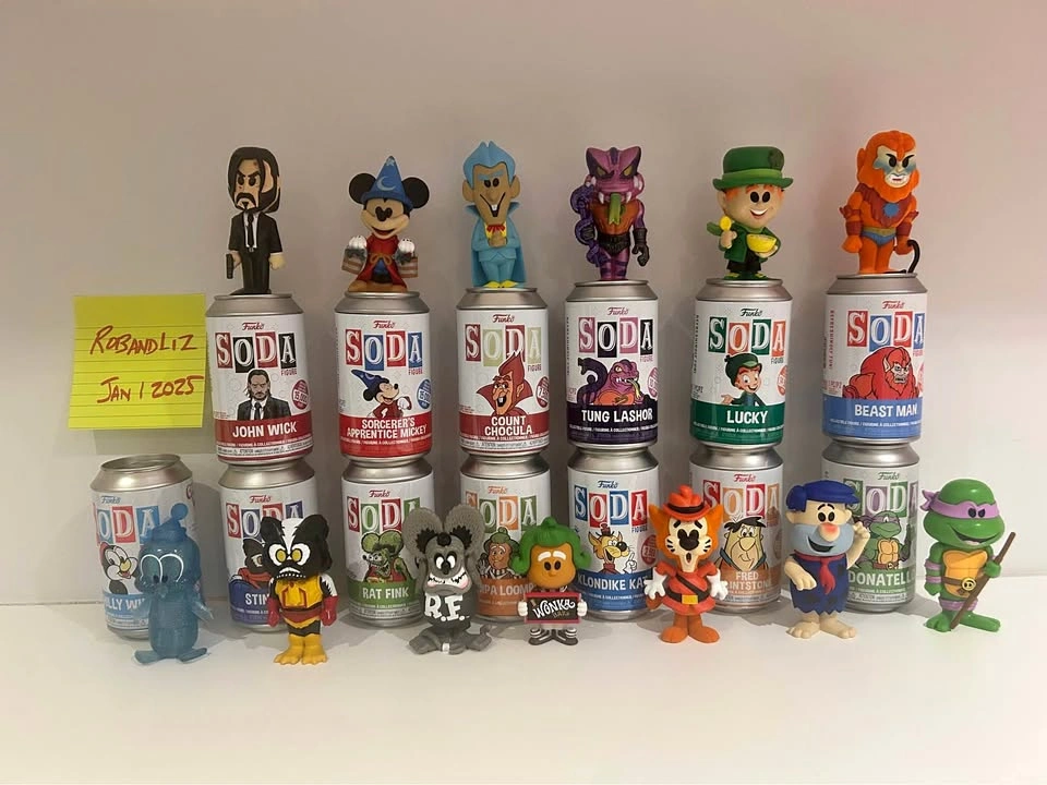 Funko Soda Chases - Count Chocula to Oompa Loompa