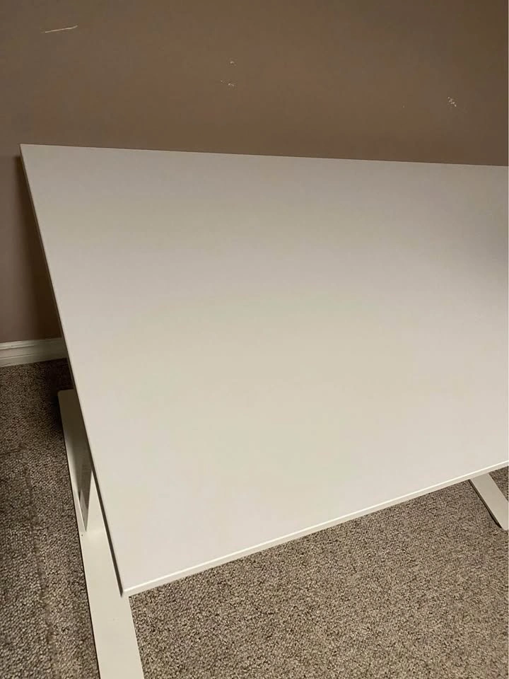 White Sit/Stand IKEA Desk*NEW TOP*(delivery available) - photo 2