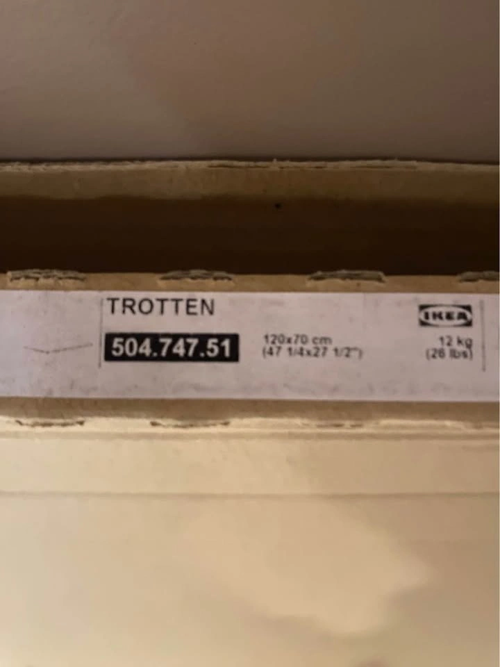 White Sit/Stand IKEA Desk*NEW TOP*(delivery available) - photo 5
