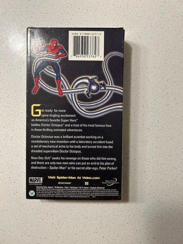 Spider-Man vs. Doc Ock VHS Marvel Animated Cartoon, Buena Vista - photo 2