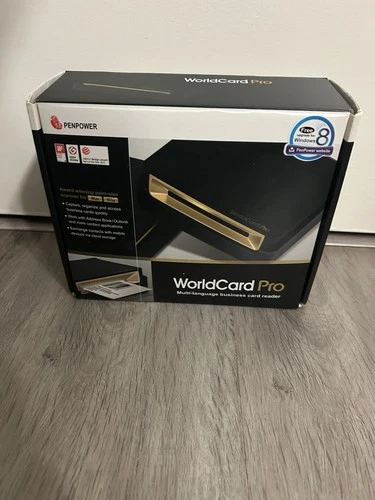PenPower WorldCard Pro Business Card Scanner - WCU02A - Complete