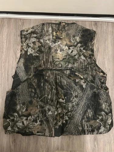 Mossy Oak Camo Hunting Vest Liberty Mutual Utility Outdoor XL - photo 2