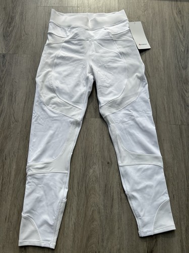 Lululemon New Ambition SHR Tight 28" - White - Size 8