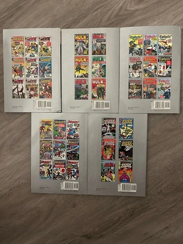 Marvel Masterworks 5 Book Lot TPB Silver Surfer Hulk Avengers FF - photo 2