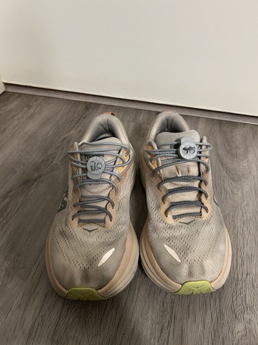 HOKA Bondi 8 Women's Running Shoes - Shell Coral Peach Parfait